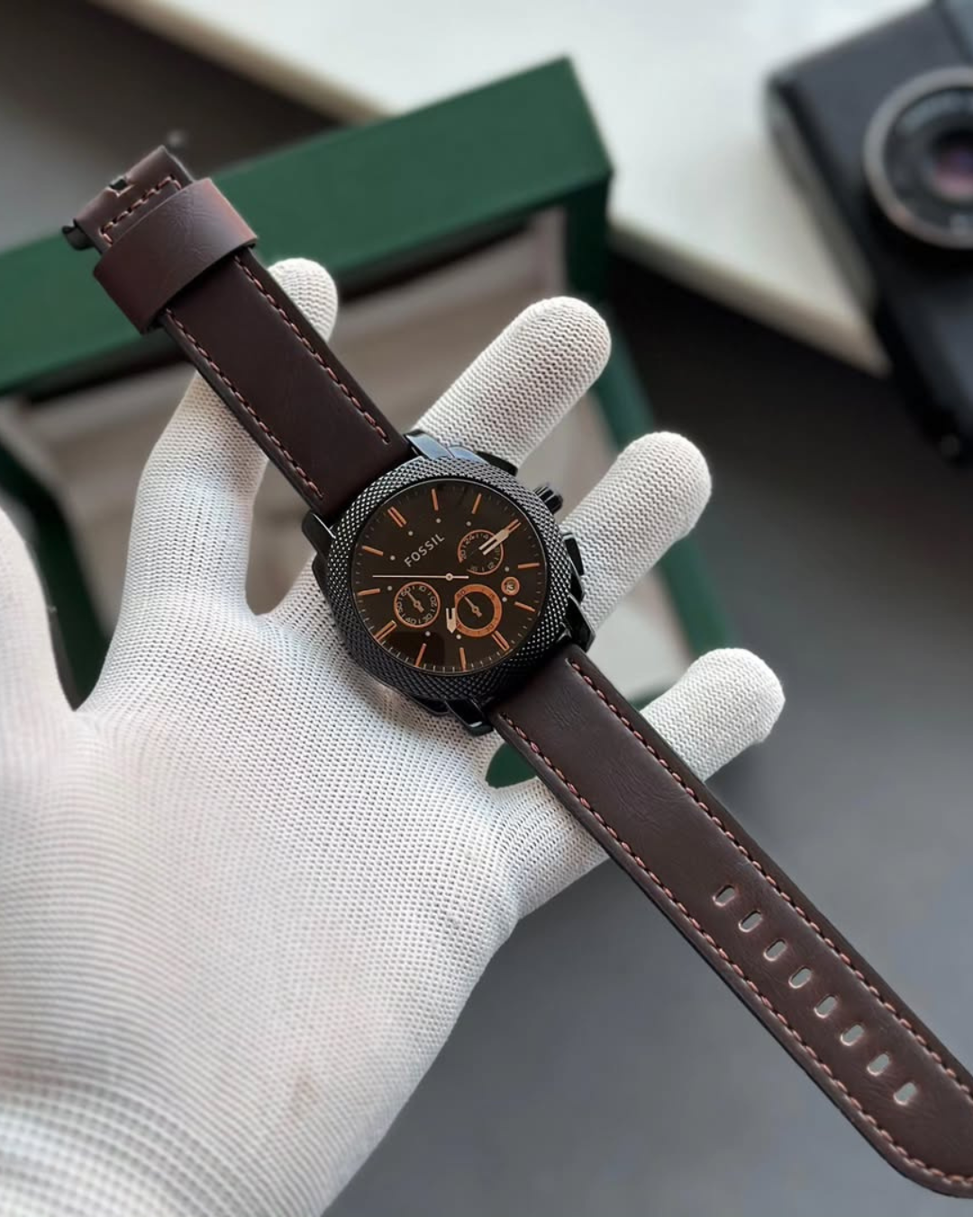 Fossil-FS4656 (Chronograph Watch)