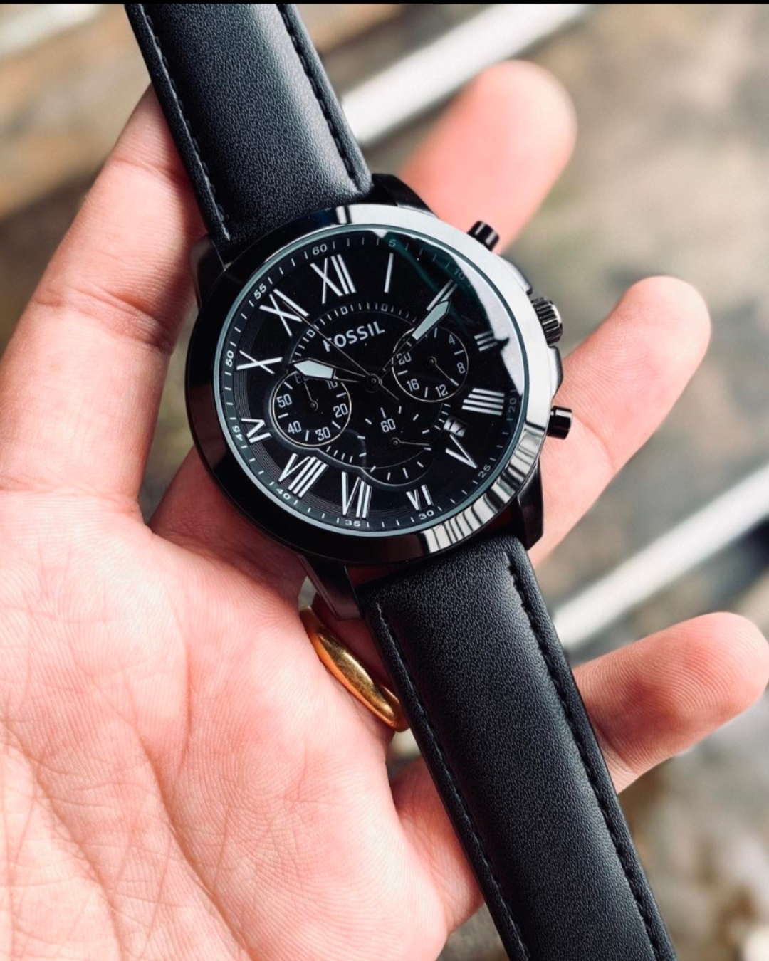 Fossil-FS5132 (Chronograph Watch)